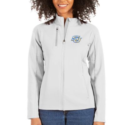 NCAA White/Silver Southern University Jaguars Generation Full-Zip Jacket