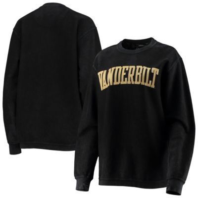 NCAA Vanderbilt Commodores Comfy Cord Vintage Wash Basic Arch Pullover Sweatshirt