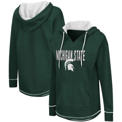 NCAA Michigan State Spartans Tunic Pullover Hoodie