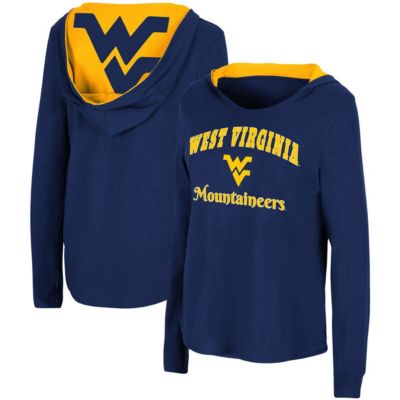 NCAA West Virginia Mountaineers Catalina Hoodie Long Sleeve T-Shirt