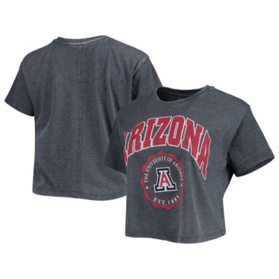 NCAA Arizona Wildcats Edith Vintage Burnout Crop T-Shirt