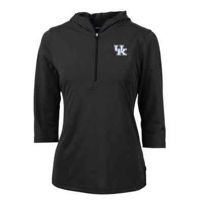 NCAA Kentucky Wildcats Virtue Eco Pique 3/4 Sleeve Half-Zip Pullover Hoodie