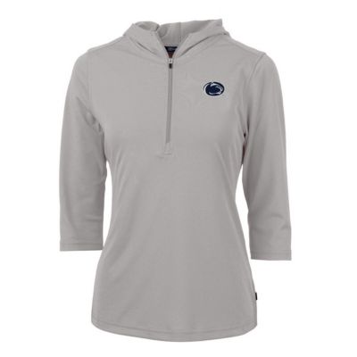 NCAA Penn State Nittany Lions Virtue Eco Pique 3/4 Sleeve Half-Zip Pullover Hoodie