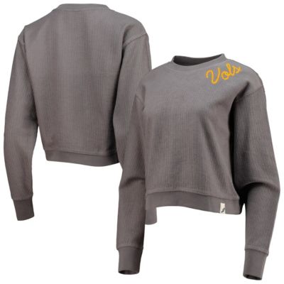 NCAA Tennessee Volunteers Corded Timber Cropped Pullover Sweatshirt