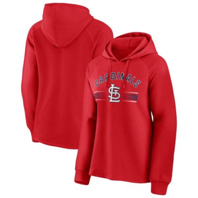 MLB Fanatics St. Louis Cardinals Perfect Play Raglan Pullover Hoodie