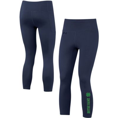 NCAA Under Armour Notre Dame Fighting Irish Motion Performance Ankle-Cropped Leggings