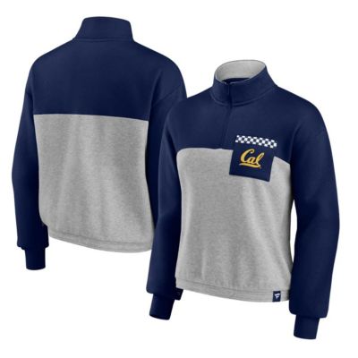 California Golden Bears NCAA Fanatics ed Cal Sideline to Colorblock Quarter-Zip Jacket