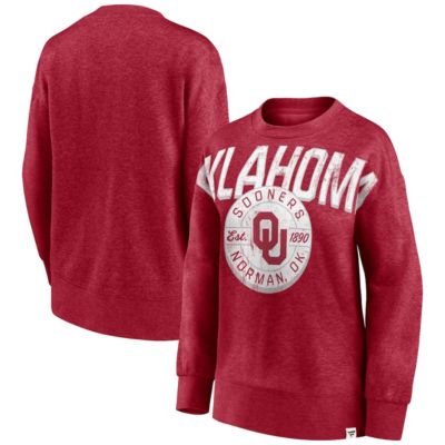 NCAA Fanatics ed Oklahoma Sooners Jump Distribution Pullover Sweatshirt