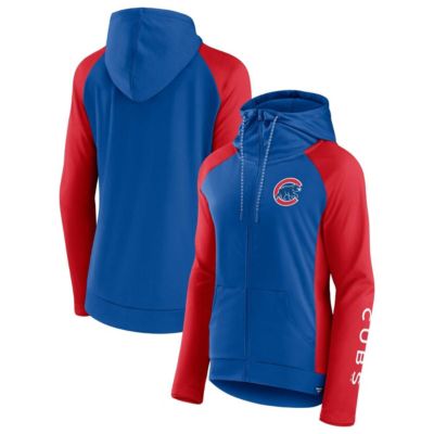 MLB Fanatics Chicago Cubs Iconic Raglan Full-Zip Hoodie