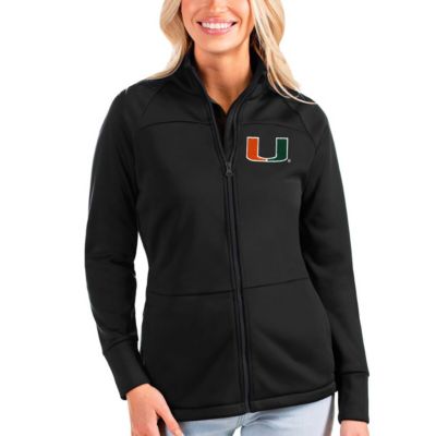 Miami (FL) Hurricanes NCAA Links Full-Zip Golf Jacket