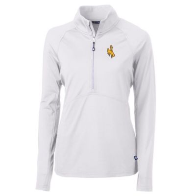 NCAA Wyoming Cowboys Adapt Eco Knit Half-Zip Pullover Jacket