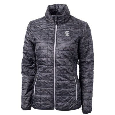 NCAA Michigan State Spartans Eco Full-Zip Puffer Jacket