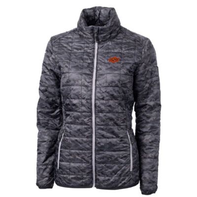 NCAA Oklahoma State Cowboys Eco Full-Zip Puffer Jacket