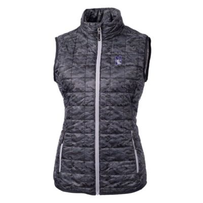 NCAA Northwestern Wildcats Eco Full-Zip Puffer Vest