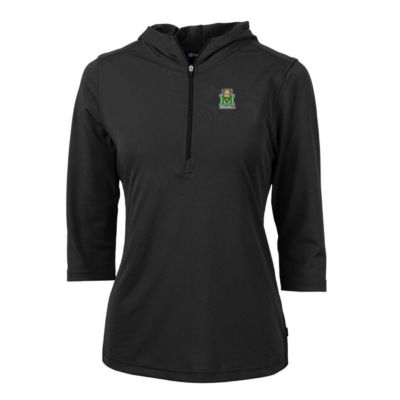 NCAA Marshall Thundering Herd Virtue Eco Pique Half-Zip 3/4 Sleeve Pullover Hoodie