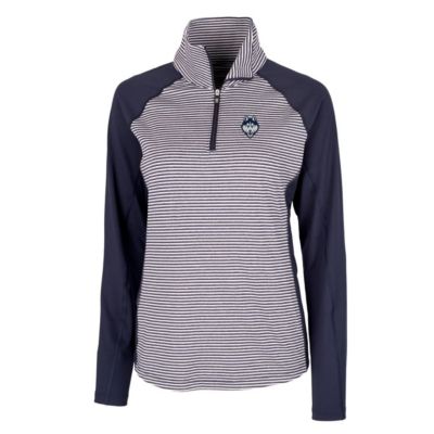 Connecticut Huskies NCAA UConn Logo Forge Tonal Half-Zip Jacket