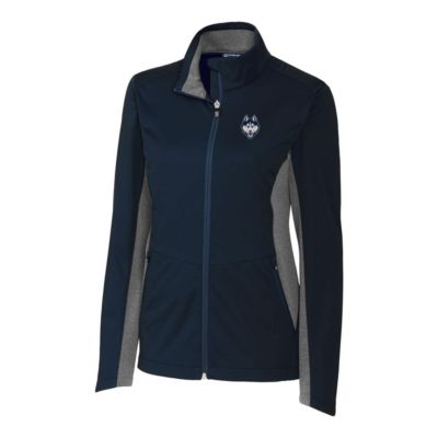 Connecticut Huskies NCAA UConn Logo Navigate Softshell Full-Zip Jacket