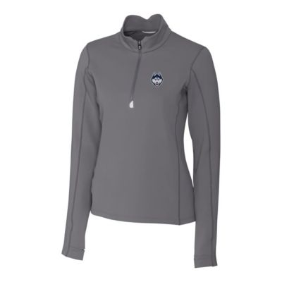 Connecticut Huskies NCAA UConn Logo Traverse Half-Zip Pullover Jacket