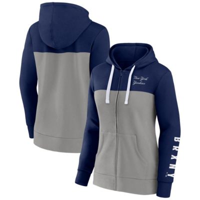 MLB Fanatics New York Yankees Take The Field Colorblocked Hoodie Full-Zip Jacket