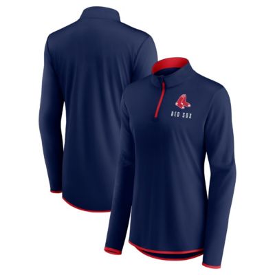 Boston Red Sox MLB Fanatics Worth The Drive Quarter-Zip Jacket