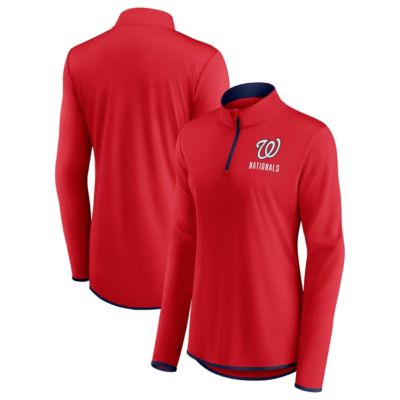 MLB Fanatics Washington Nationals Worth The Drive Quarter-Zip Jacket