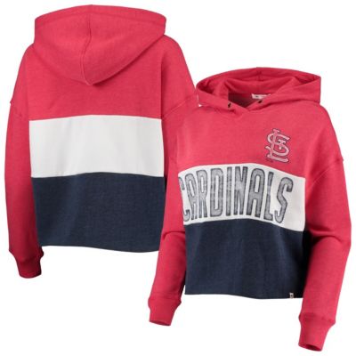 MLB ed St. Louis Cardinals Lizzy Cropped Pullover Hoodie