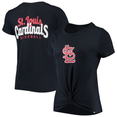 MLB St. Louis Cardinals 2-Hit Front Twist Burnout T-Shirt