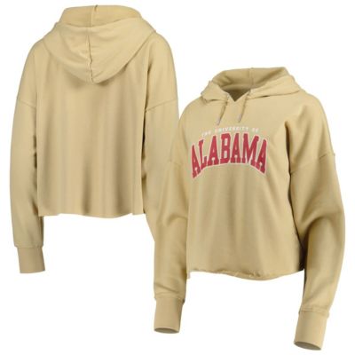 Alabama Crimson Tide NCAA Core University Cropped French Terry Pullover Hoodie