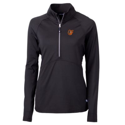 MLB Baltimore Orioles Adapt Eco Knit Stretch Half-Zip Pullover Top