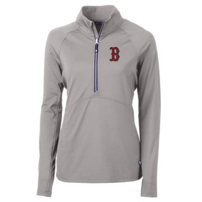 Boston Red Sox MLB Adapt Eco Knit Stretch Half-Zip Pullover Top