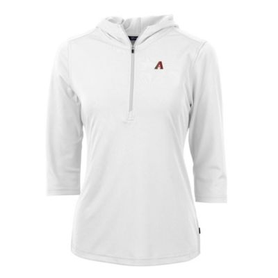 MLB Arizona Diamondbacks Virtue Eco Pique 3/4 Sleeve Half-Zip Pullover Hoodie