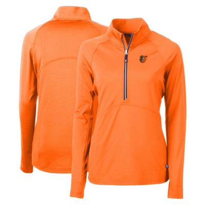 MLB Baltimore Orioles Adapt Eco Knit Stretch Recycled Half-Zip Pullover Top