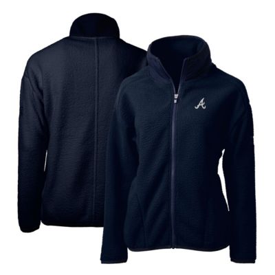 MLB Atlanta Braves Cascade Eco Sherpa Fleece Full-Zip Jacket