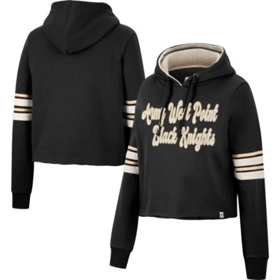 Army Black Knights NCAA Retro Cropped Pullover Hoodie