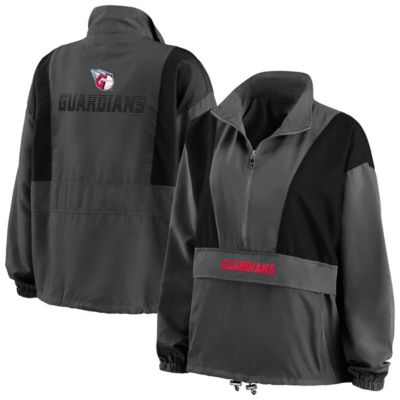 MLB Cleveland Guardians Packable Half-Zip Jacket