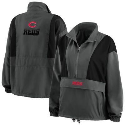 MLB Cincinnati Reds Packable Half-Zip Jacket