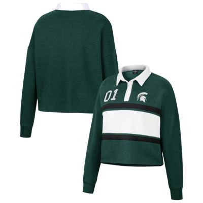NCAA Michigan State Spartans I Love My Job Rugby Long Sleeve Shirt