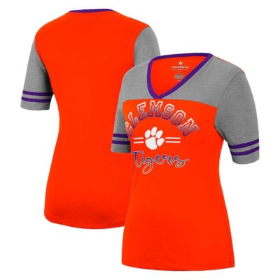NCAA Clemson Tigers There You Are V-Neck T-Shirt