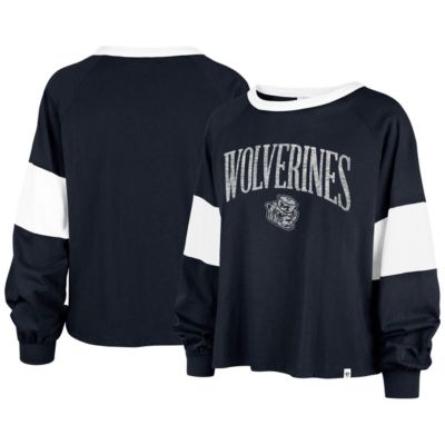 NCAA Michigan Wolverines Upside Rhea Raglan Long Sleeve T-Shirt