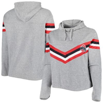 NCAA Ohio State Buckeyes Plus Register Seam to Pullover Hoodie