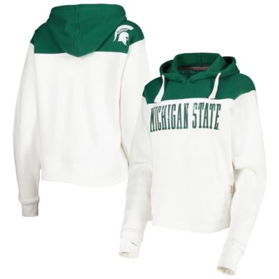 NCAA Michigan State Spartans Chicago 2-Hit Yoke Pullover Hoodie