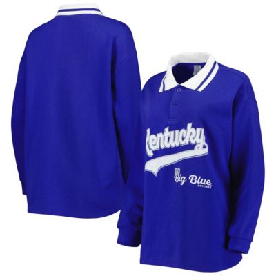 NCAA Kentucky Wildcats Happy Hour Long Sleeve Polo