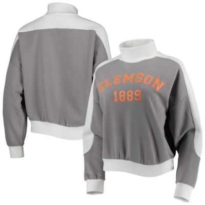 NCAA Clemson Tigers Make it a Mock Sporty Pullover Sweatshirt