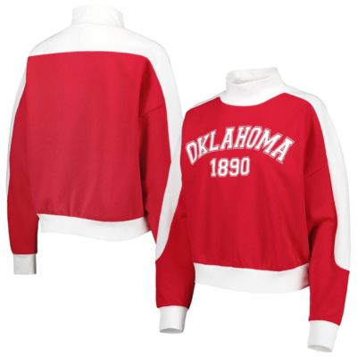 NCAA Oklahoma Sooners Make it a Mock Sporty Pullover Sweatshirt