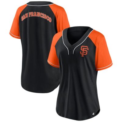 MLB Fanatics San Francisco Giants Ultimate Style Raglan V-Neck T-Shirt