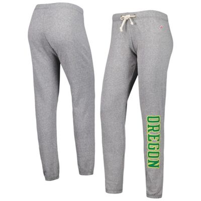 NCAA Heather Oregon Ducks Victory Springs Tri-Blend Jogger Pants