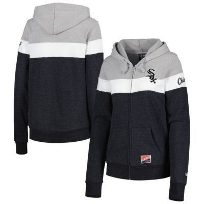 Chicago White Sox MLB Colorblock Full-Zip Hoodie Jacket