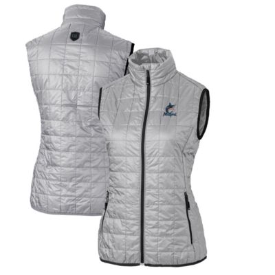 MLB Miami Marlins Rainier PrimaLoft Eco Full-Zip Puffer Vest