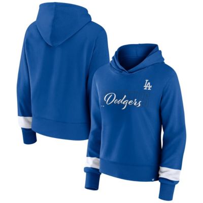 MLB Fanatics Los Angeles Dodgers Over Under Pullover Hoodie