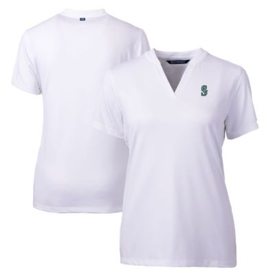 MLB Seattle Mariners DryTec Forge Stretch V-Neck Blade Top